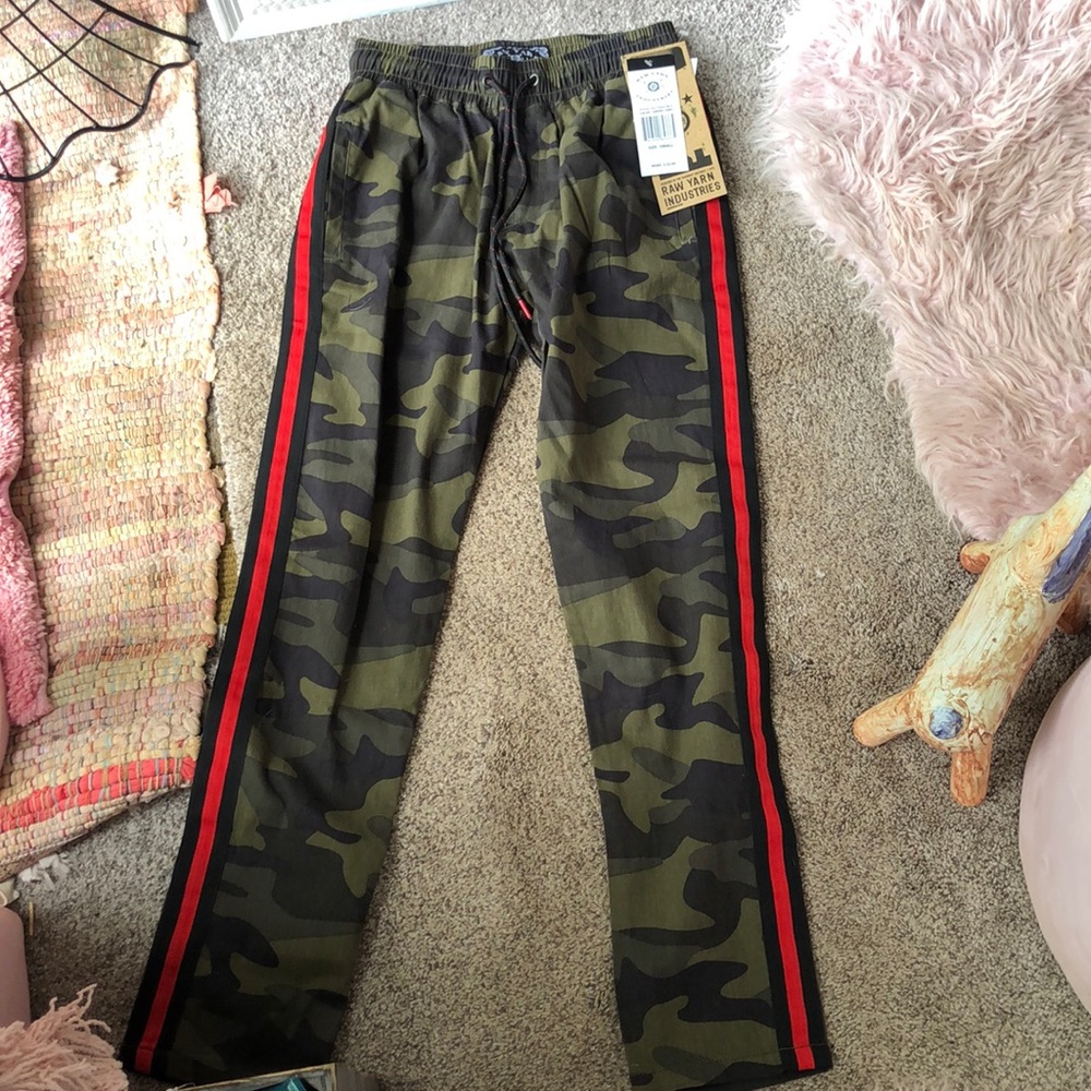 New camouflage pants